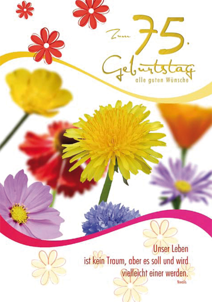 Geburtstagsjubiläum 75