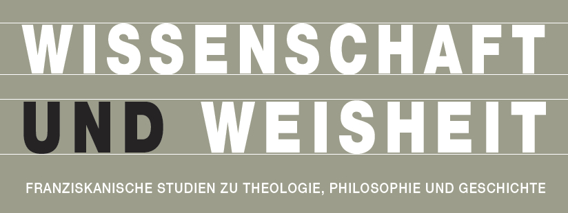 Wissenschaft und Weisheit – Band 77 (2014)