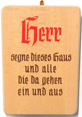 Haussegen „ Herr segne dieses Haus ...“