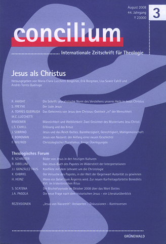 Concilium – 44. Jahrgang (3 / 2008)