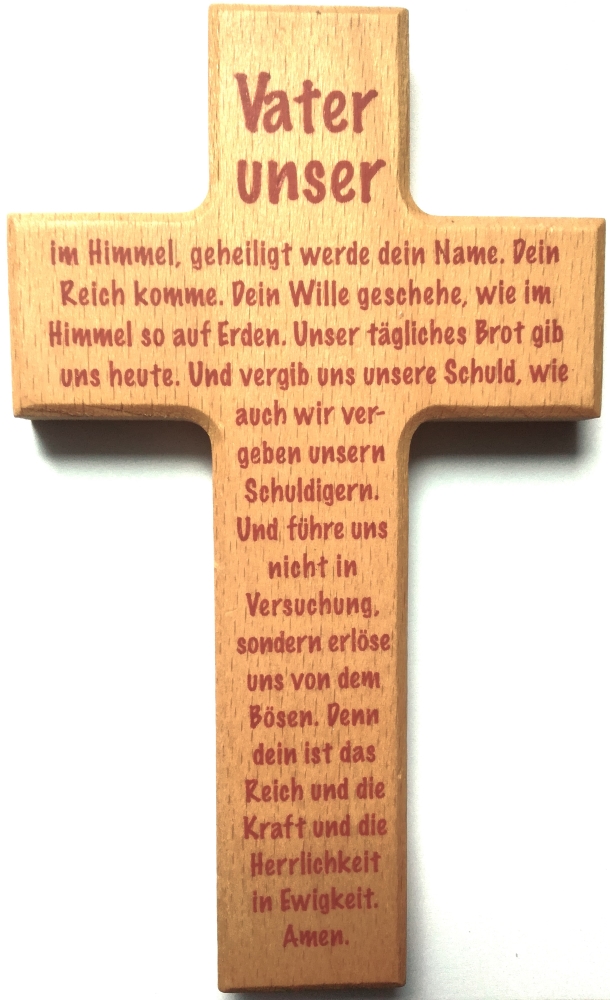 Vaterunser-Kreuz