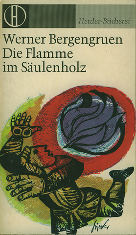 Die Flamme im Säulenholz