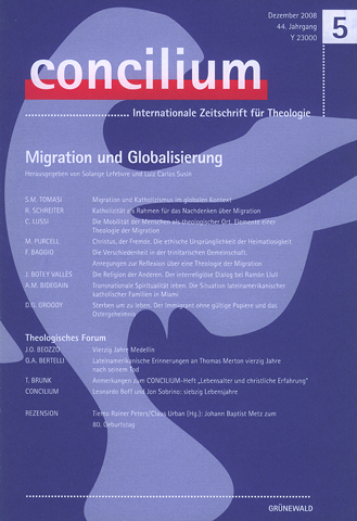 Concilium – 44. Jahrgang (5 / 2008)