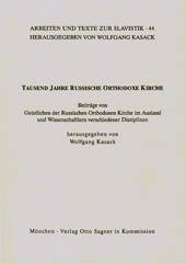 Tausend Jahre Russische Orthodoxe Kirche