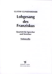 Lobgesang des Franziskus – Violincello